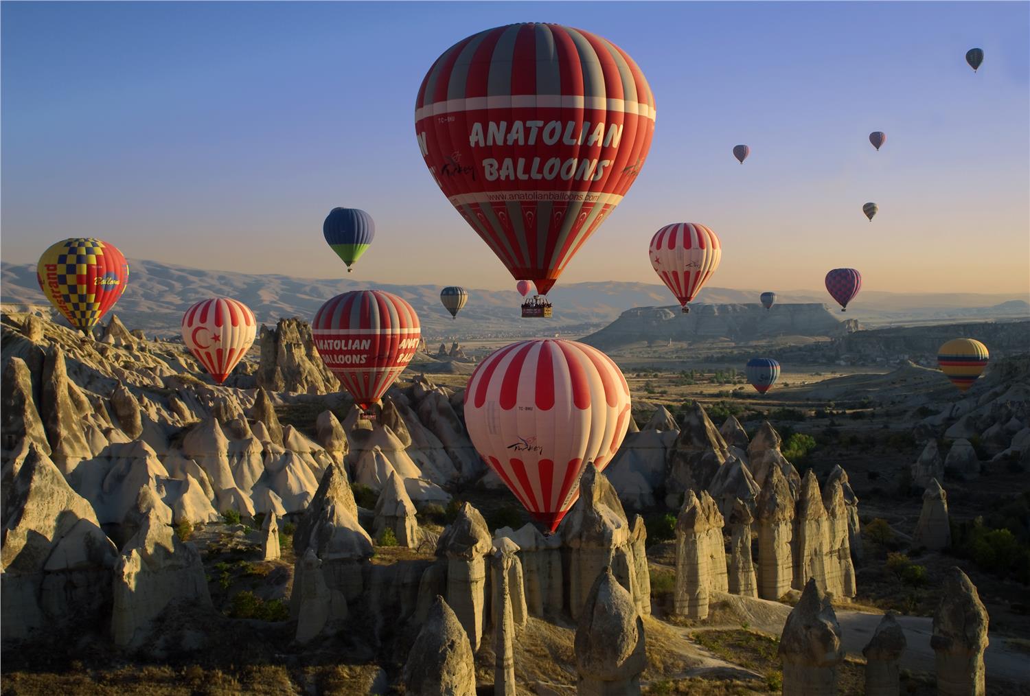 An Interesting Point of the Earth, Goreme Cappadocia Turkey